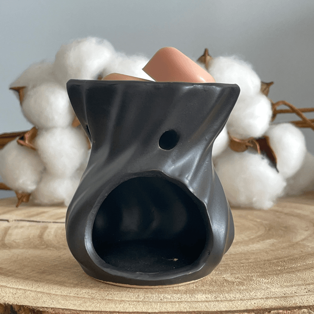 Brûleur noir spirale