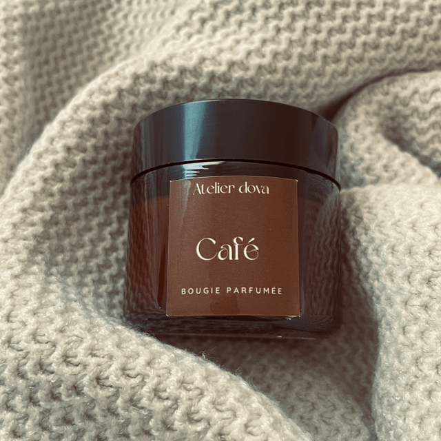 Bougie parfumée café 