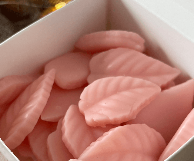 Boîte fondant parfumé Amande
