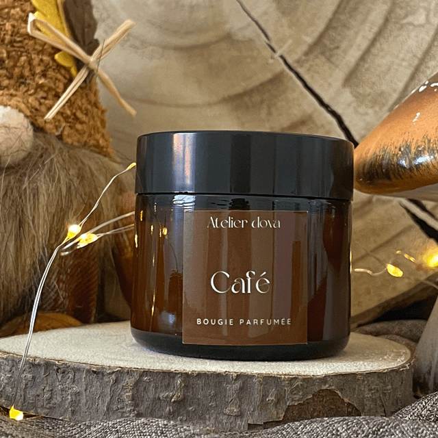 Bougie parfumée café 